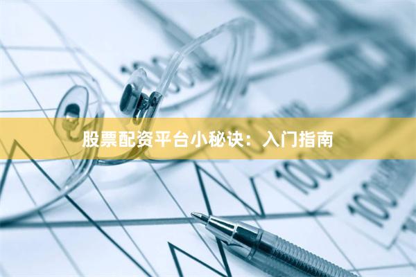 股票配资平台小秘诀：入门指南